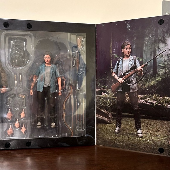 NECA 2022 The Last of Us Part II Ultimate Joel and Ellie 2-Pack Figure Box Set - Picture 6 of 8